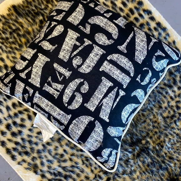 🆕Target Home Alpha-Numeric Accent Pillow, OS - Picture 2 of 6